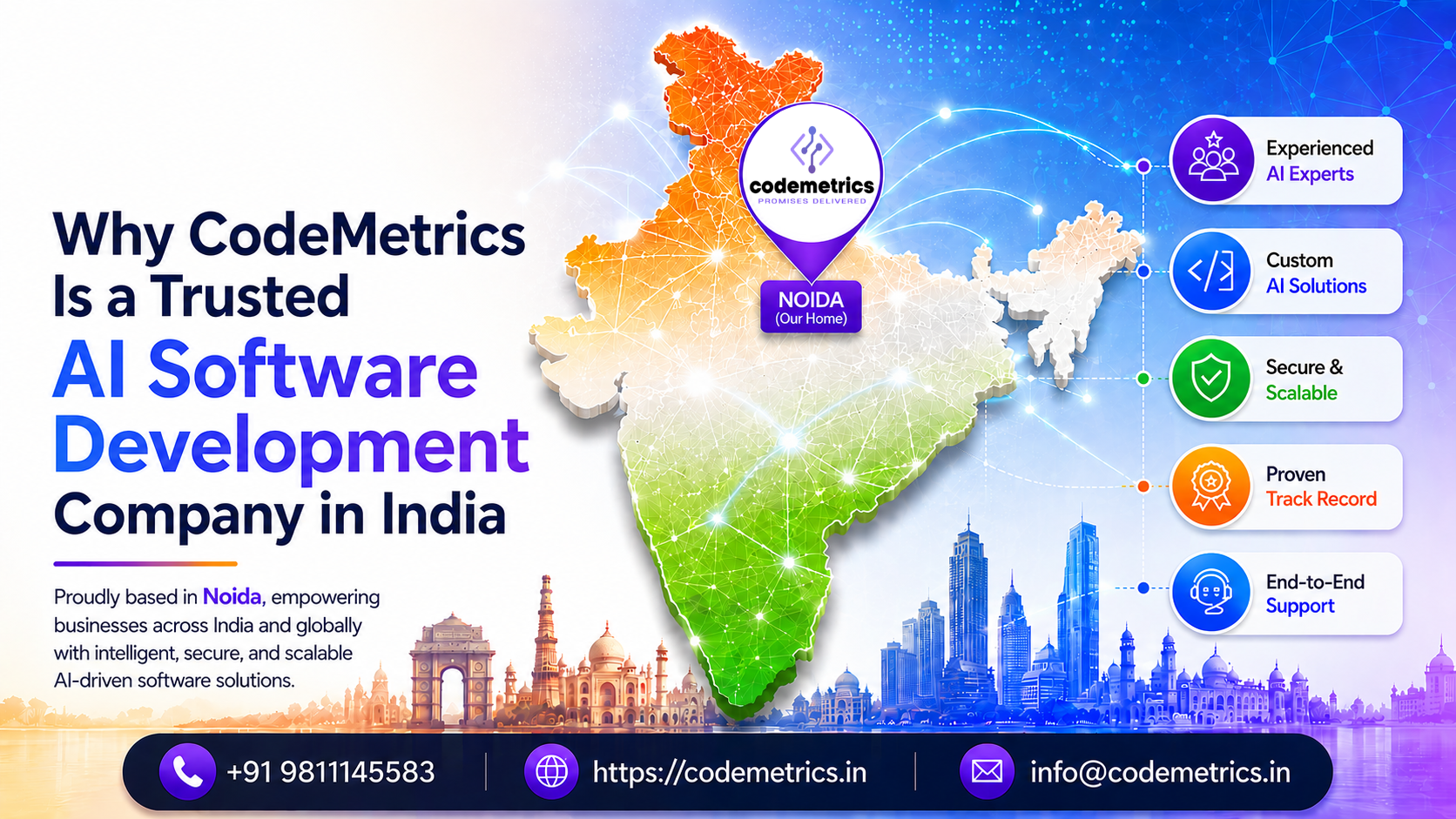 AI Development Company in India | CodeMetrics