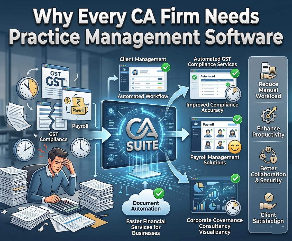 Why Every CA Firm Needs Practice Management Software