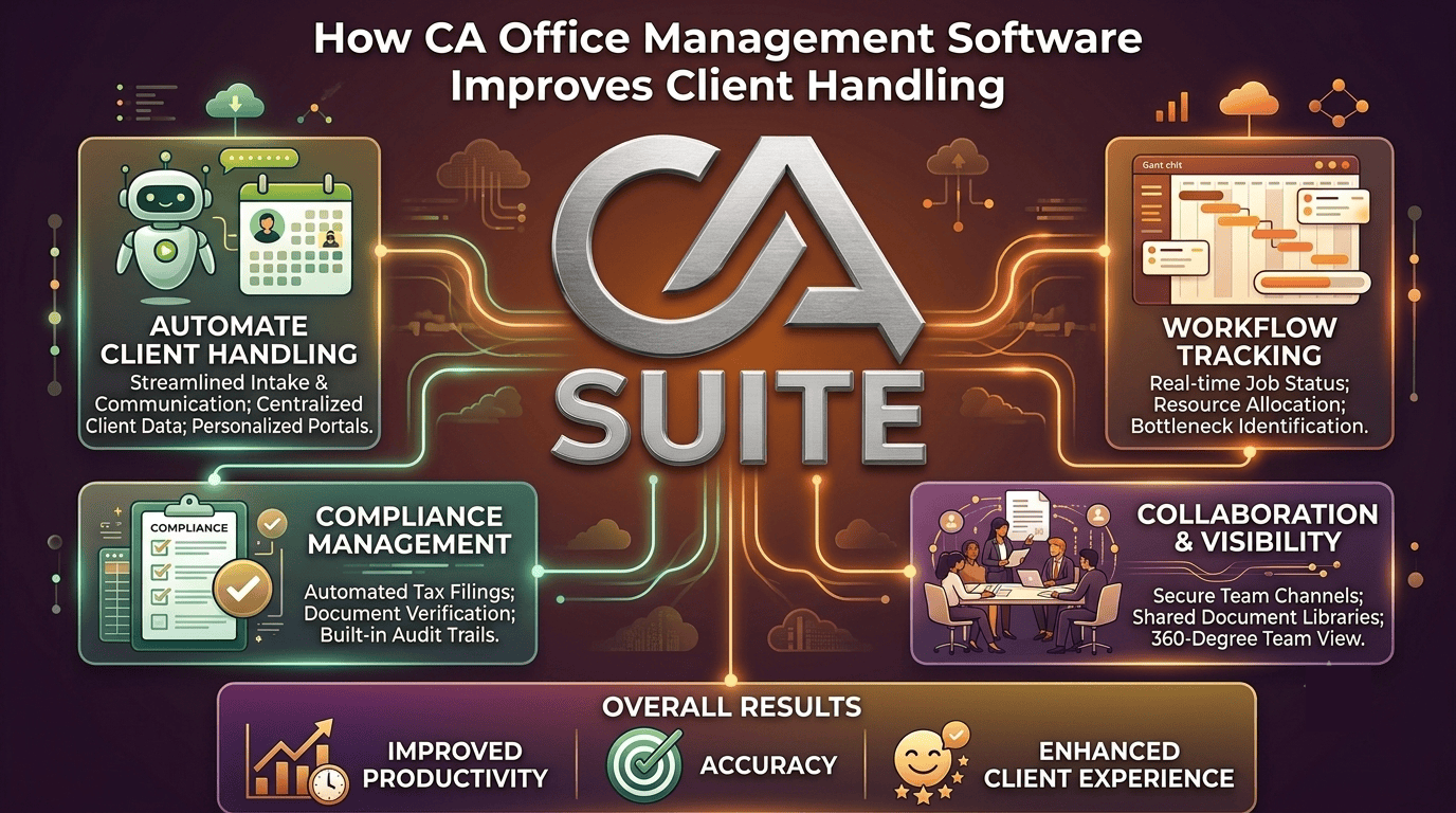 How CA Office Management Software Improves Client Handling